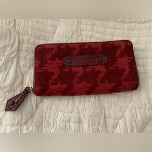 Vintage juicy houndstooth wallet